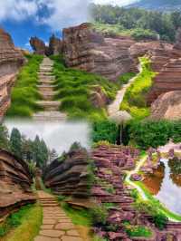 古丈紅石林——看四億年前海底奇觀