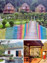 發現了這個寶藏民宿 就在景區內 能看到索道