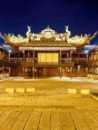 鹽官入夜,一幅被燈火喚醒的古畫