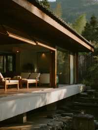 安吉梵隱｜秋日親子躺平！竹林私湯+山景落地窗遛娃