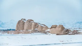 救命！雪後西夏陵是穿越千年的寂靜詩篇