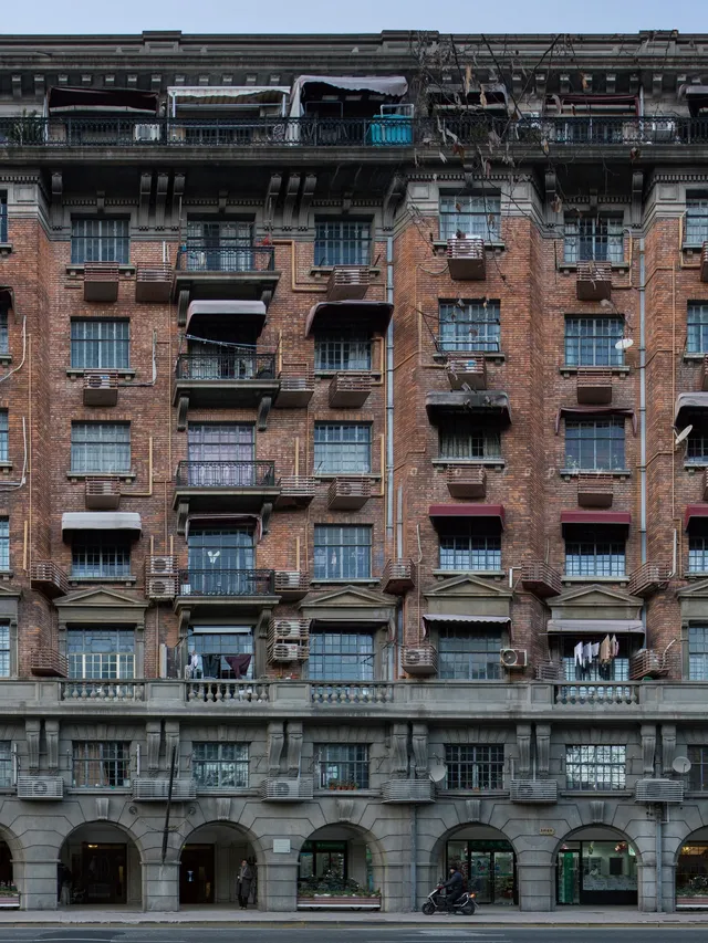 武康大樓-正面和背面 武康大樓-正面和背面