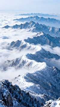 別再說老君山是網紅景點了!雪後的它,美到讓人詞窮