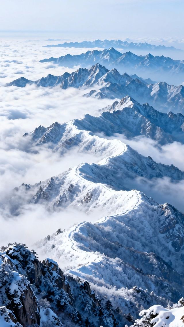 別再說老君山是網紅景點了!雪後的它,美到讓人詞窮 別再說老君山是網紅景點了!雪後的它,美到讓人詞窮