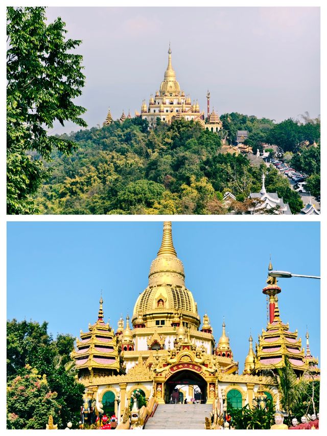 秒出片德宏芒市必打卡的絕美勐煥大金塔 秒出片德宏芒市必打卡的絕美勐煥大金塔