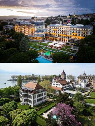 The Grand Palace Hotel on the shores of Lake Geneva: a century of luxury