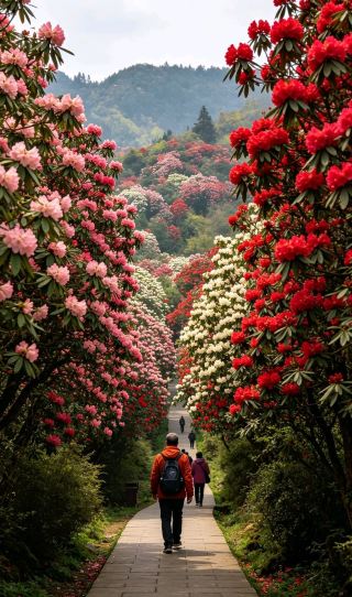 Baili Azalea is truly the ultimate springtime flower sea