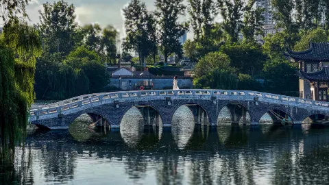 Một chuyến đi đến Vườn Shaohu — traveler post in Lâm Nghi