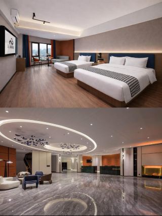 Pingguo treasure hotel! Staying here is a win!