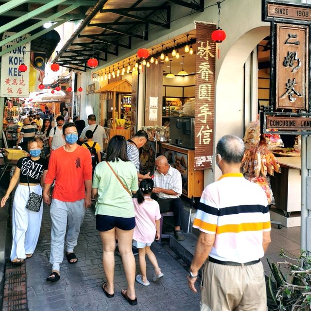 Concubine Lane, a tourist hotspot of Ipoh.