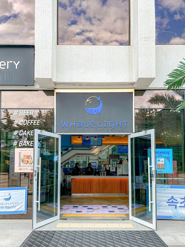 강원도 속초 오션뷰 카페, 웨일라잇🐋