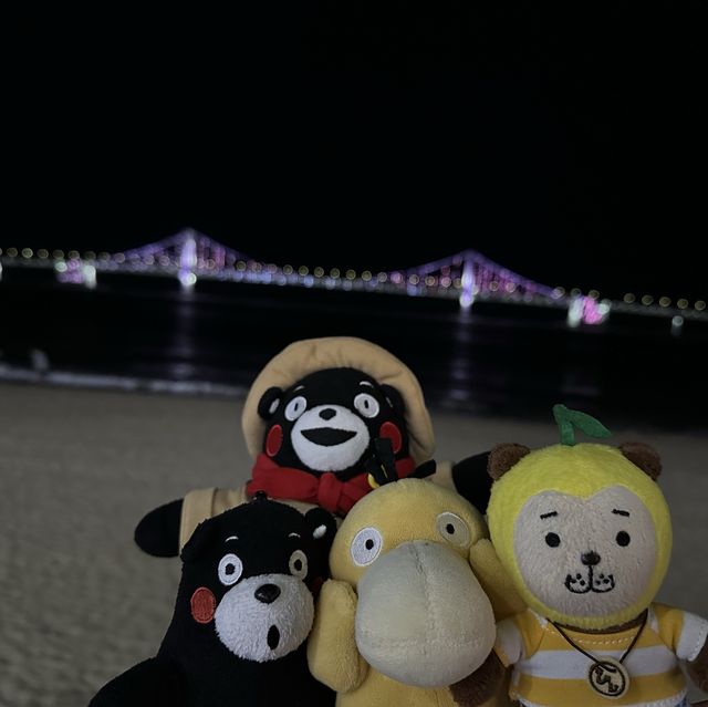 廣安里海灘的燦爛煙火🎆