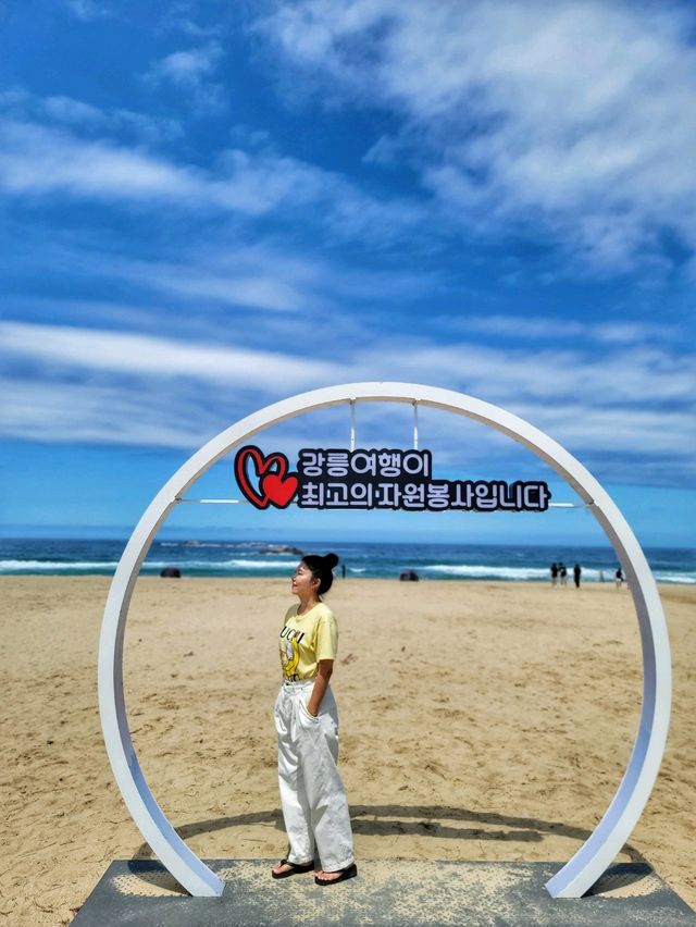 동해안 최대 해변은 바로 여기! 경포해변🏖