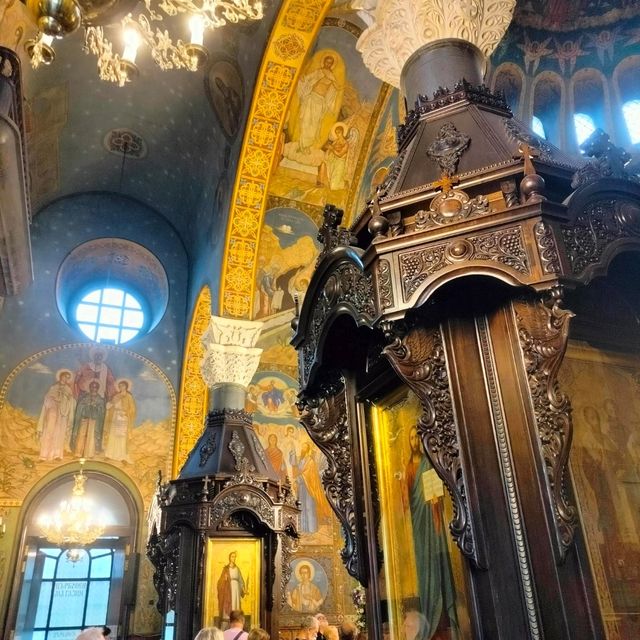 🇧🇬ブルガリア ソフィア 聖ネデリャ教会 独得な景観と宗教画が素晴らしい!! 】