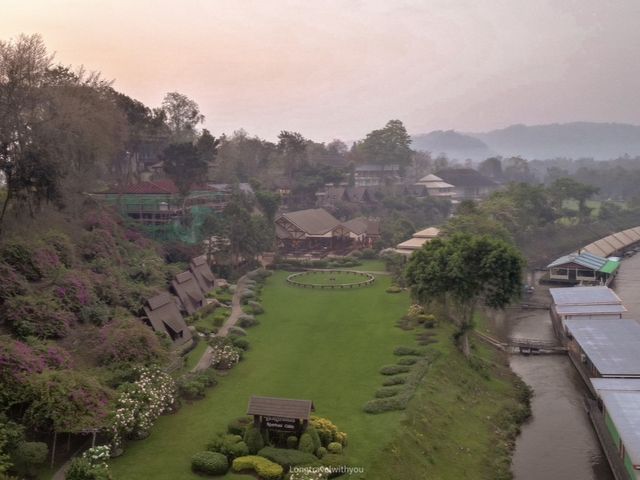 ที่พักบรรยากาศดี ณ สวนไทรโยค กาญจนบุรี