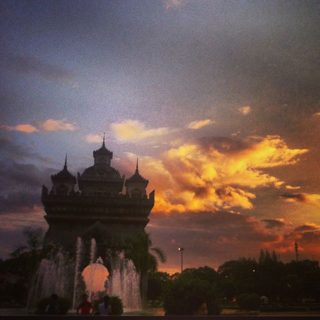 Vientiane’s Victory Gate…