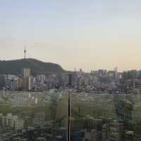 남산타워 뷰를 볼 수 있는 테르트르 카페