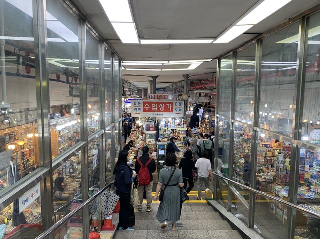 韓国　韓国観光スポット　歩くだけで楽しい南大門市場！