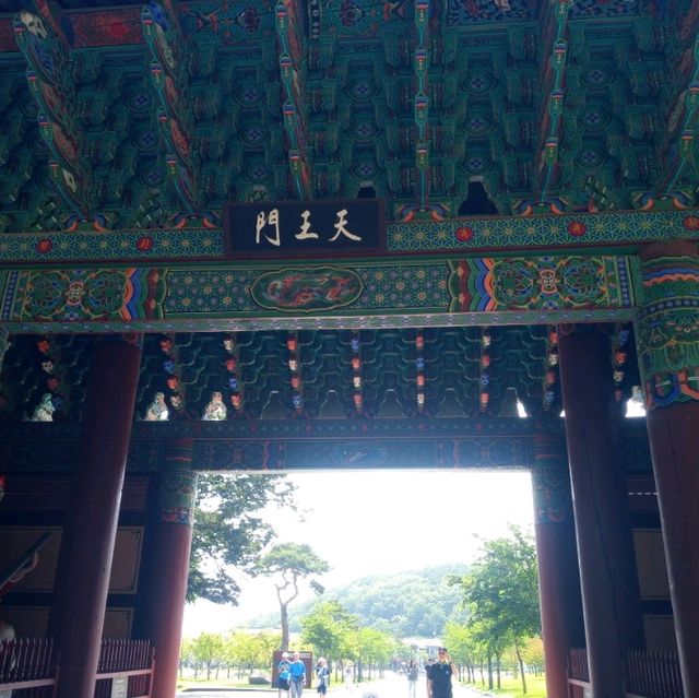 은빛 바다에 내리는 부처님에 아미타불 은해사다