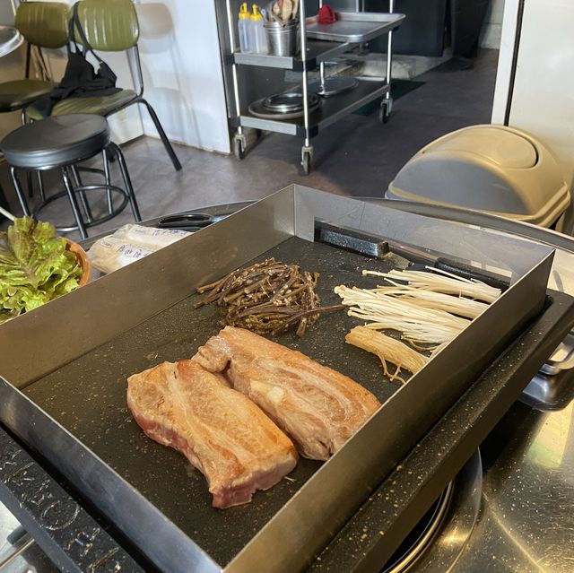 깡깡깡 삼겹살 먹은날!! 수원 삼겹 맛집 깡삼겹 🐖🥓