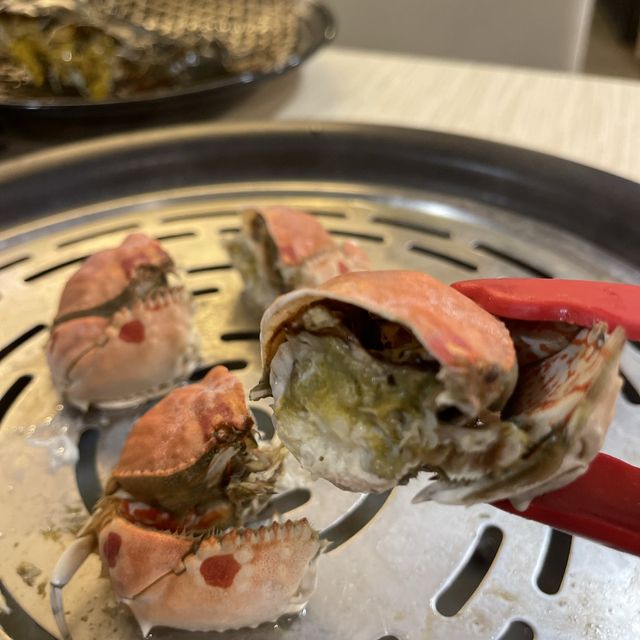 大滿足野生膏仔蟹😋
