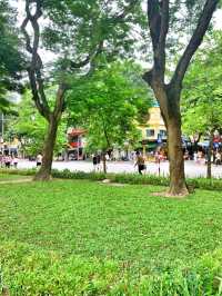 Beautiful Surroundings of Hoan Kiem Lake 