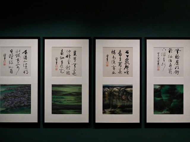 香港藝術館新中國書畫展覽展示靜觀樓和至樂樓捐贈藏品