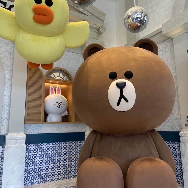 心心念念的LINE FRIENDS 酒店