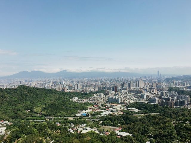 台北景點之一大屯火山