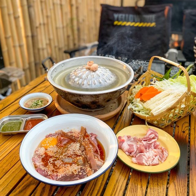 🔥หมูกระทะฟีลแคมป์ปิ้ง