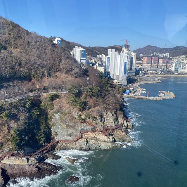 釜山｜擁有海景與山景⛰️松島海上纜車🚡