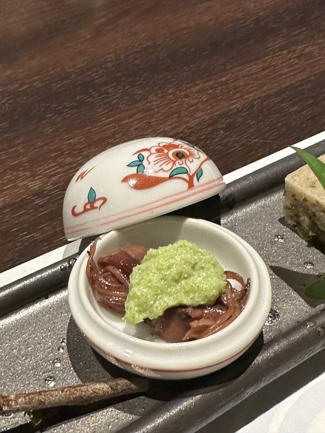 福岡別府溫泉酒店內的日本懷石料理😆