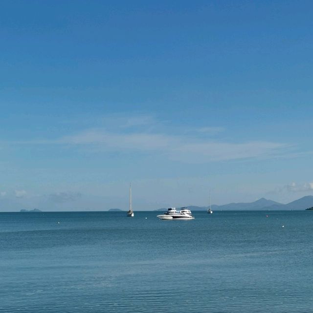 ร่องเรือชมบรรยากาศ​ เกาะแตน  สมุย