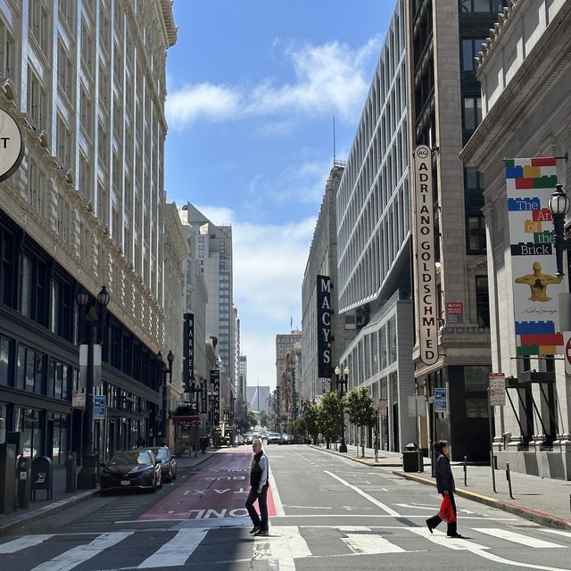 疫情過後的三藩市聯合廣場