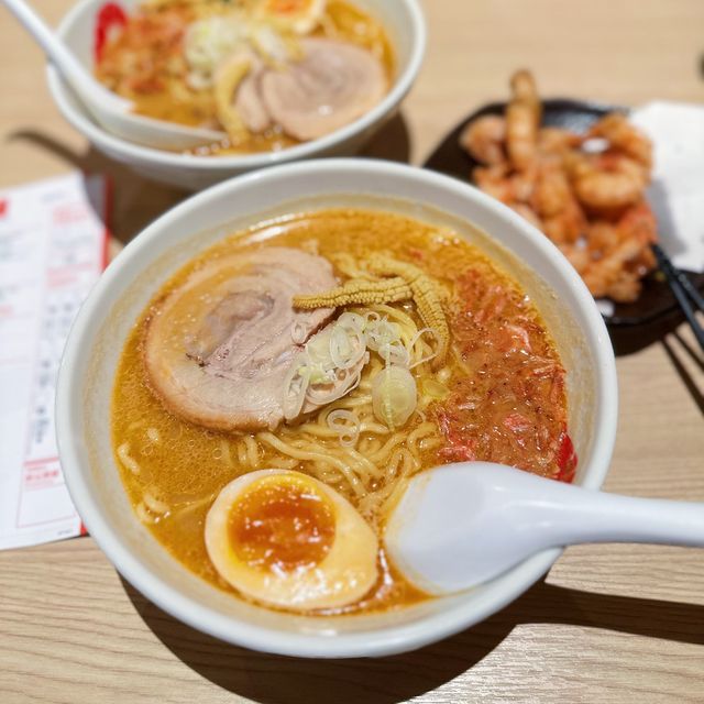 一次過食成百隻蝦落肚咁😋😋—緣屋拉麵
