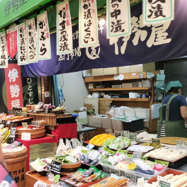 【大阪 】なにわの台所を食べ歩く✨黒門市場