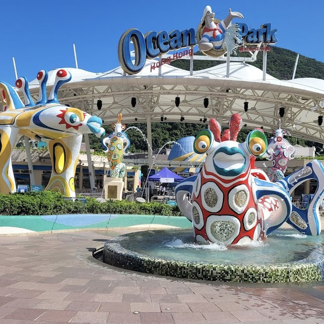 香港海洋公園平日遊😁