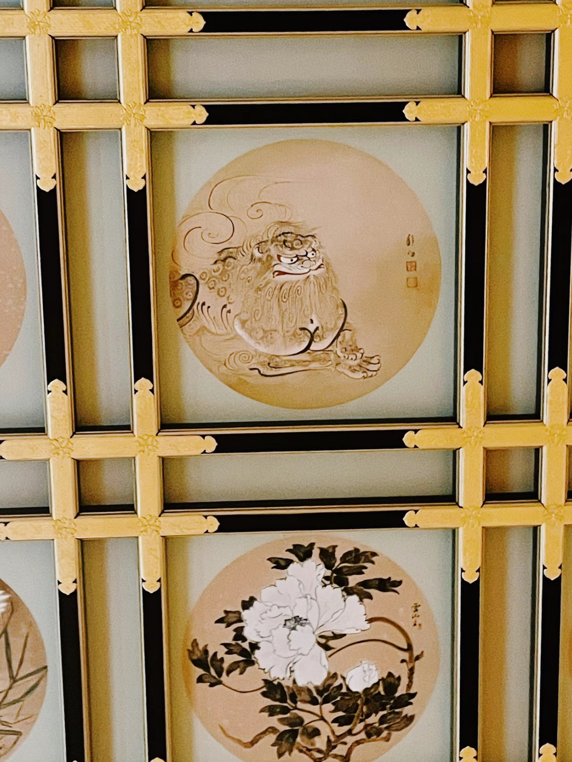 福井】5枚の動物を見つけると願いが叶う！？永平寺傘松閣の天井絵 