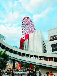 【大阪HEP FIVE摩天輪🎡】360度全景觀賞最繁華的梅田