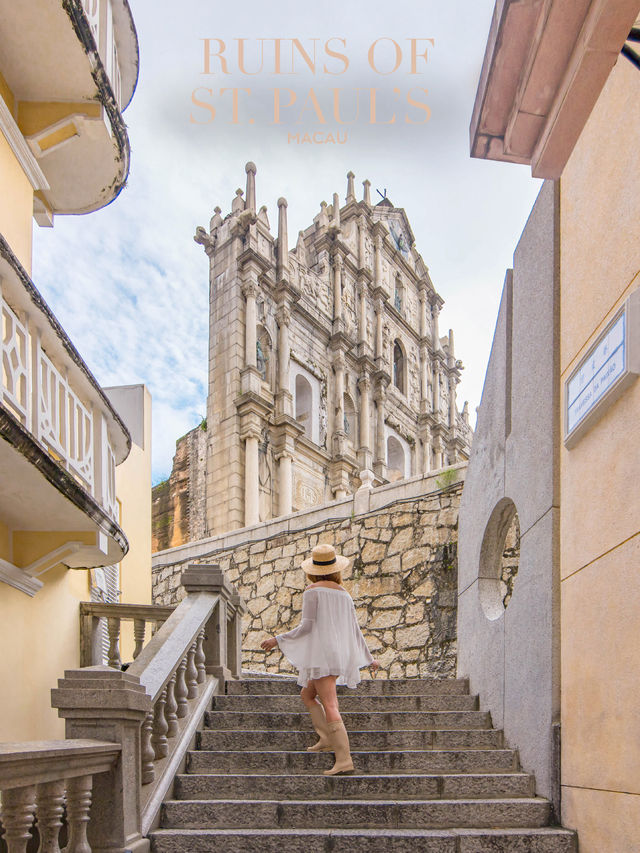 Ruins of Saint Paul’s แลนด์มาร์คสุดสวยแห่งมาเก๊า