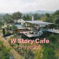 W Story Cafe คาเฟ่สวย วิวรถไฟ แม่น้ำ ภูเขา
