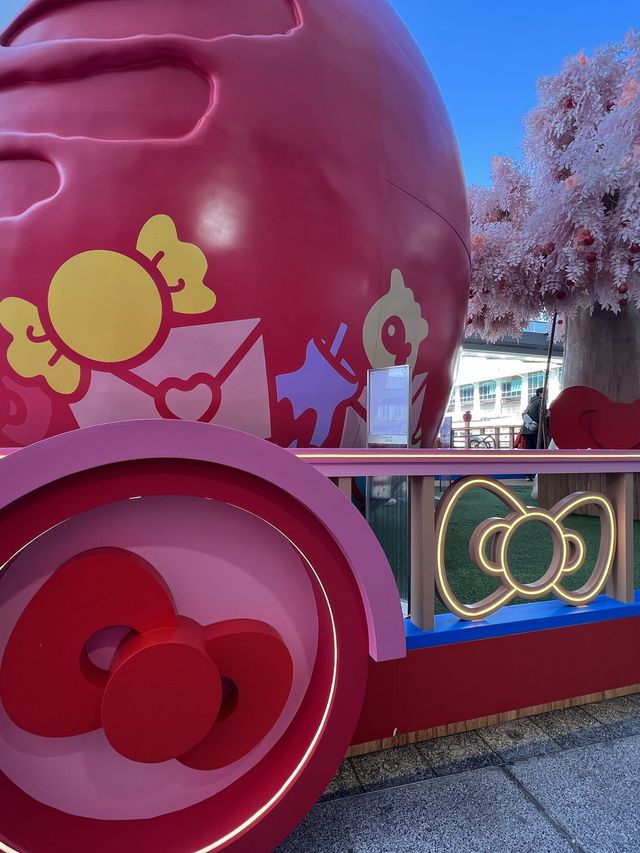 Hello Kitty 50周年‼️祈求好運氣😎海港城新年打卡位