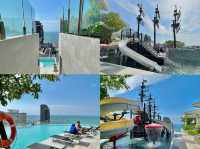 Somerset Pattaya ที่พักสวยมีสวนน้ำสำหรับเด็กๆ