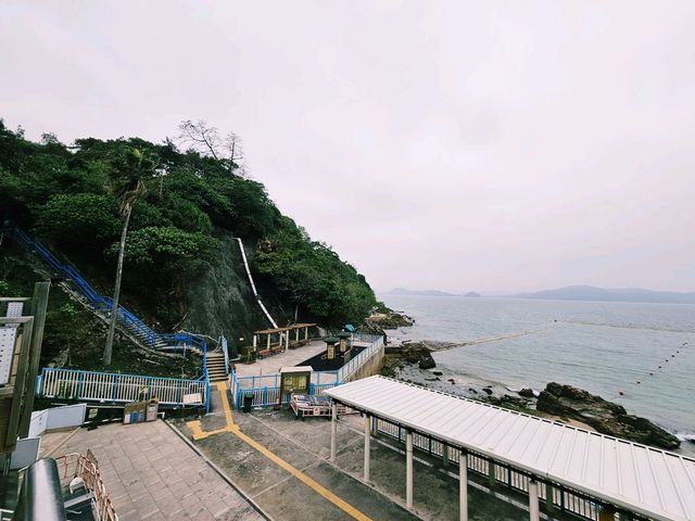 香港美麗如畫的沙灘