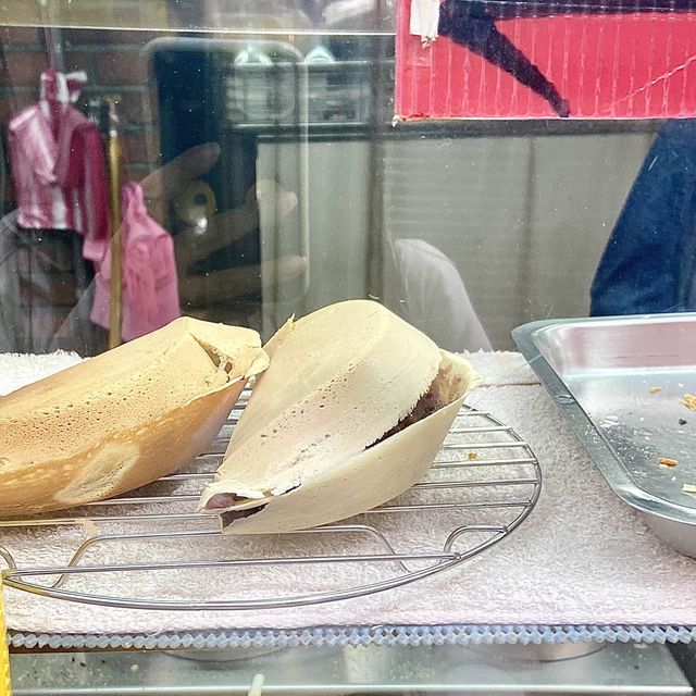 淡水超特別的小吃-石頭餅