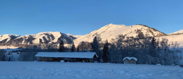 Fluffy White Snow of Northern Xinjiang