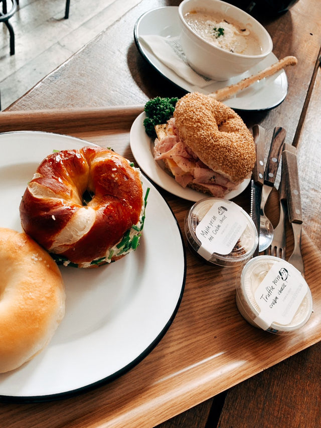 🇰🇷韓國首爾美食探店🥯 London Bagel Museum 島山店