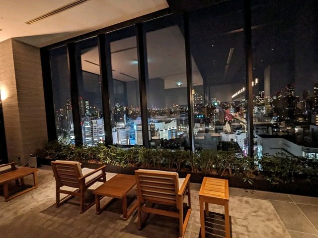 日本東京-絕佳的視野與頂樓泡湯：五反田三井花園酒店