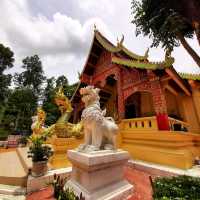วัดพระธาตุดอยจอมทอง ที่ตั้งเสาสะดือเมือง 108 หลัก