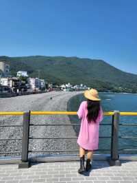 몽돌이라 놀기좋은 거제 학동해수욕장🏖